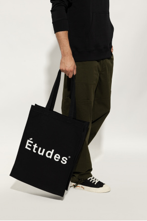 GenesinlifeShops Sweden Black Shopper bag with logo Etudes